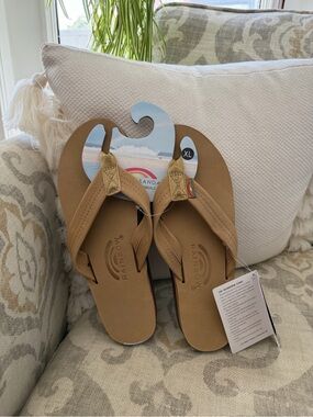 Rainbow Sandals thick strap flip flops